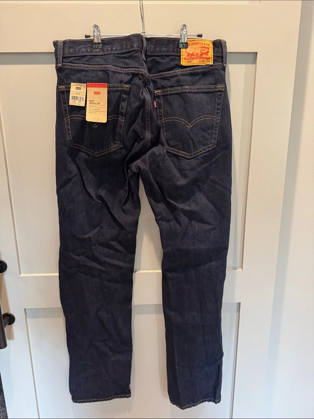 Levi's Indigo Straight Leg Jeans